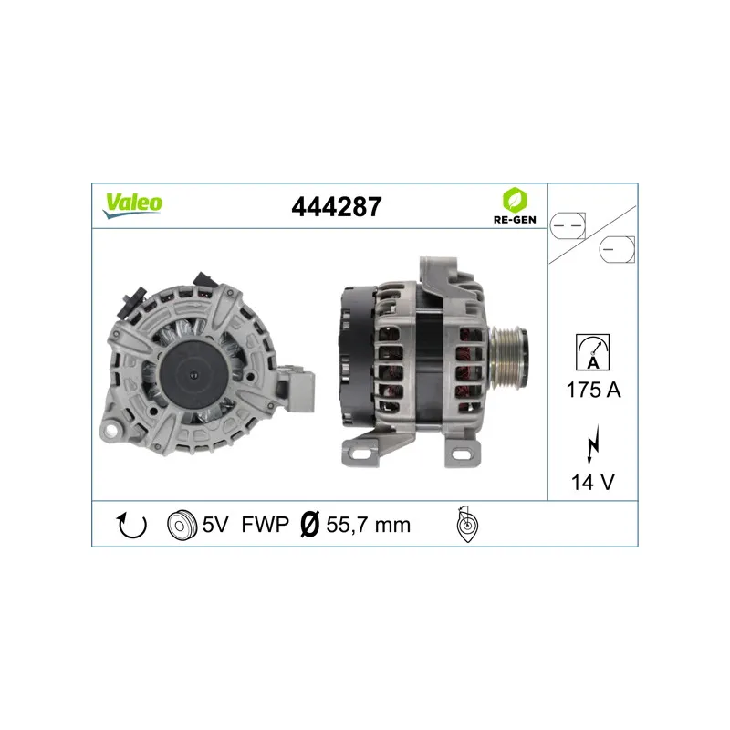 Alternateur VALEO 444287