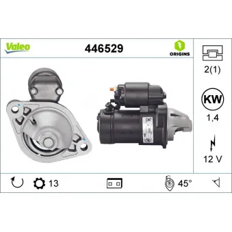 Démarreur VALEO 446529