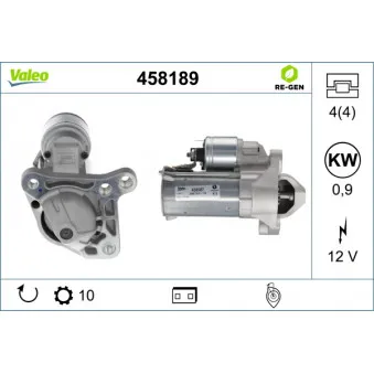 Démarreur VALEO 458189