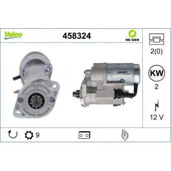 Démarreur VALEO 458324