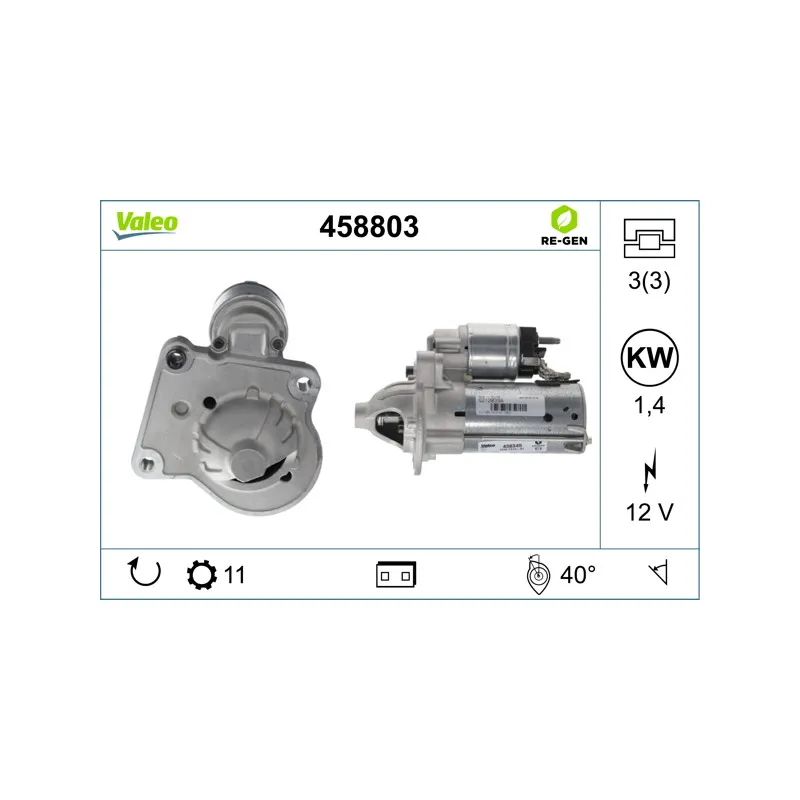 Démarreur VALEO 458803