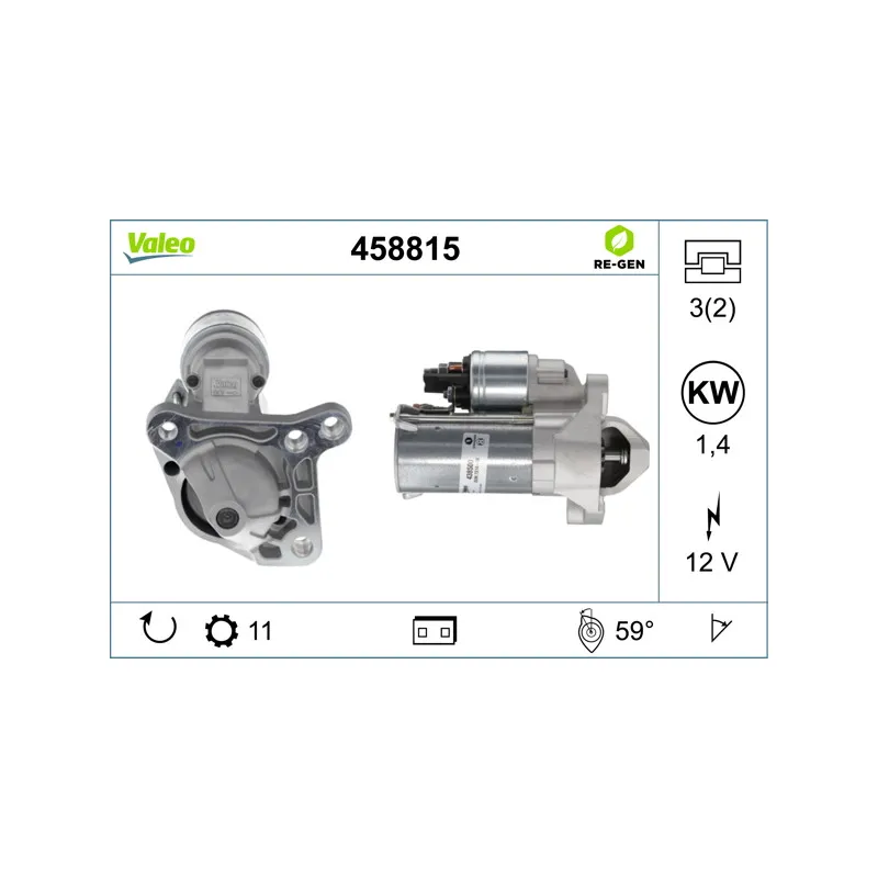 Démarreur VALEO 458815