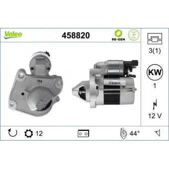 Démarreur VALEO 458820