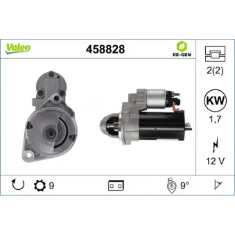 Démarreur VALEO 458828