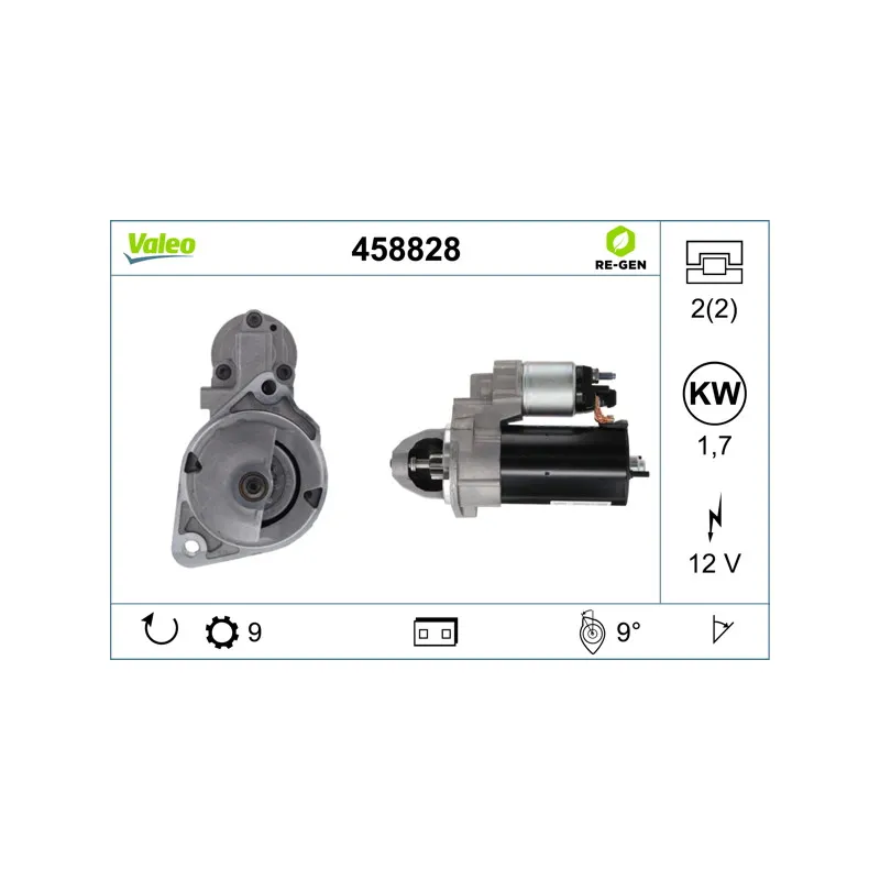 Démarreur VALEO 458828