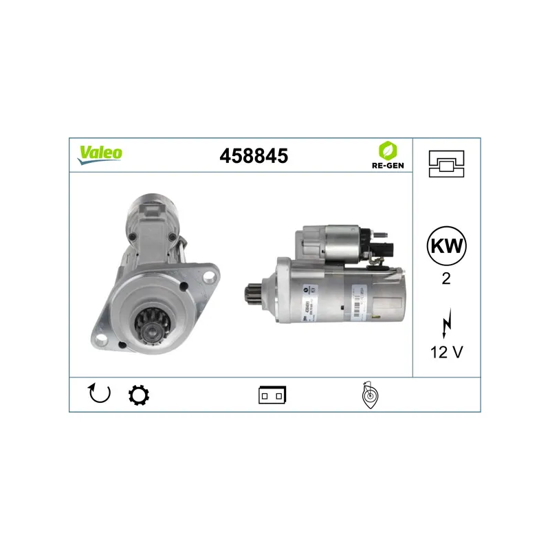 Démarreur VALEO 458845