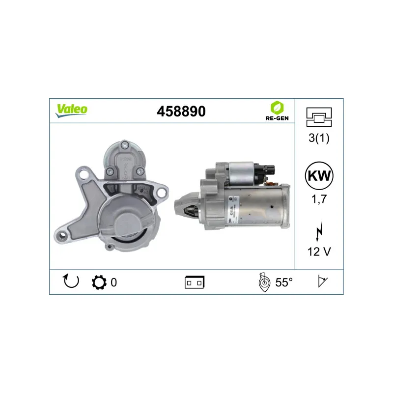 Démarreur VALEO 458890