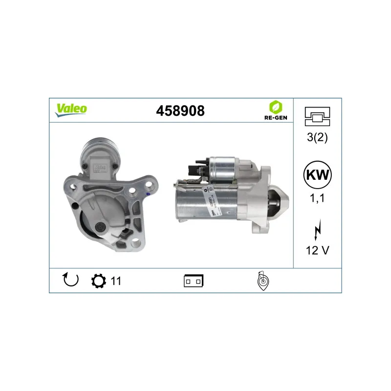 Démarreur VALEO 458908