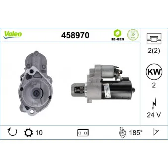 Démarreur VALEO 458970