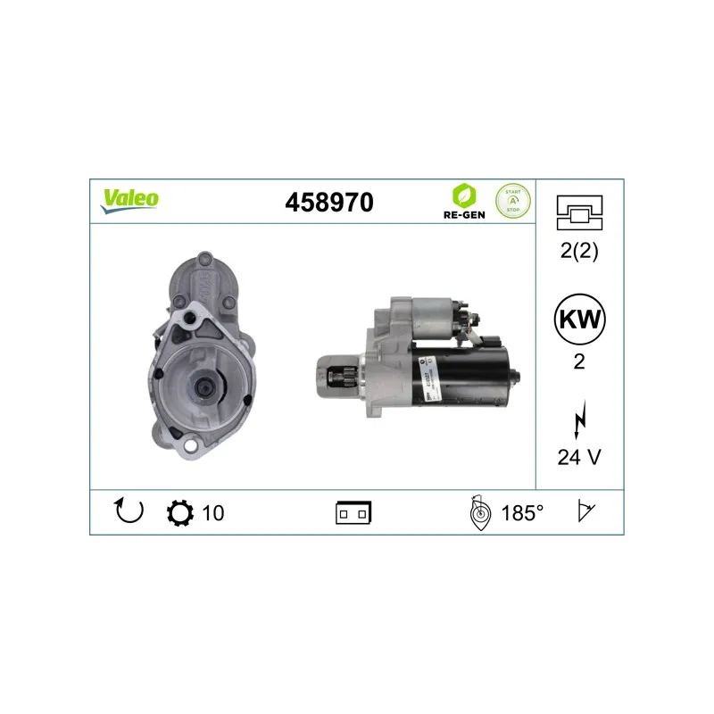 Démarreur VALEO 458970