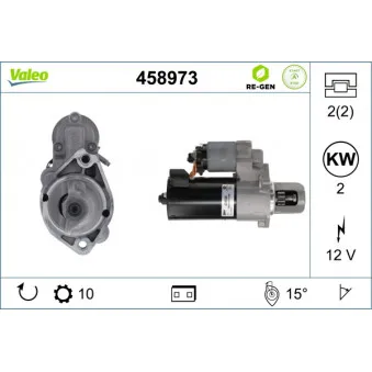 Démarreur VALEO 458973