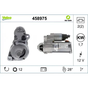 Démarreur VALEO 458975