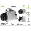 Compresseur, climatisation VALEO 690211 - Visuel 1
