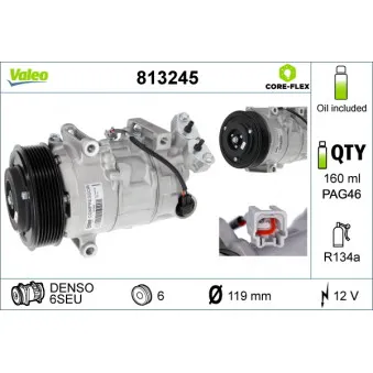Compresseur, climatisation VALEO