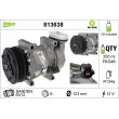 Compresseur, climatisation VALEO 813638 - Visuel 1
