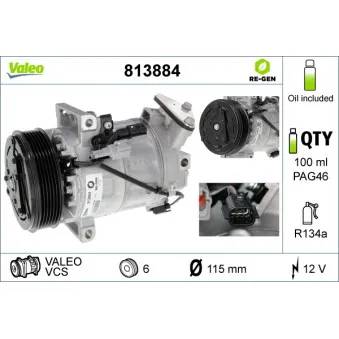 Compresseur, climatisation VALEO