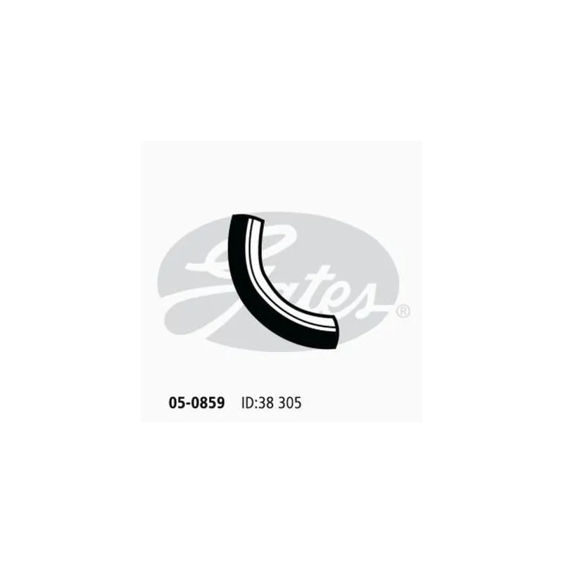 Durite de radiateur GATES 05-0859
