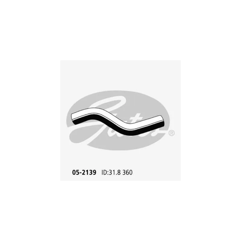 Durite de radiateur GATES 05-2139