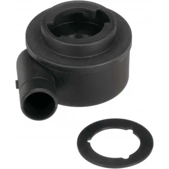 Séparateur d'huile, prise de recyclage des gas de carter GATES EMH953