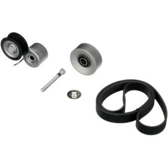 Jeu de courroies trapézoïdales à nervures GATES K017PK1275T
