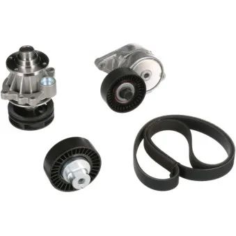 Pompe à eau+Jeu de courroie trapézoïdale à nervures GATES KP16PK1540