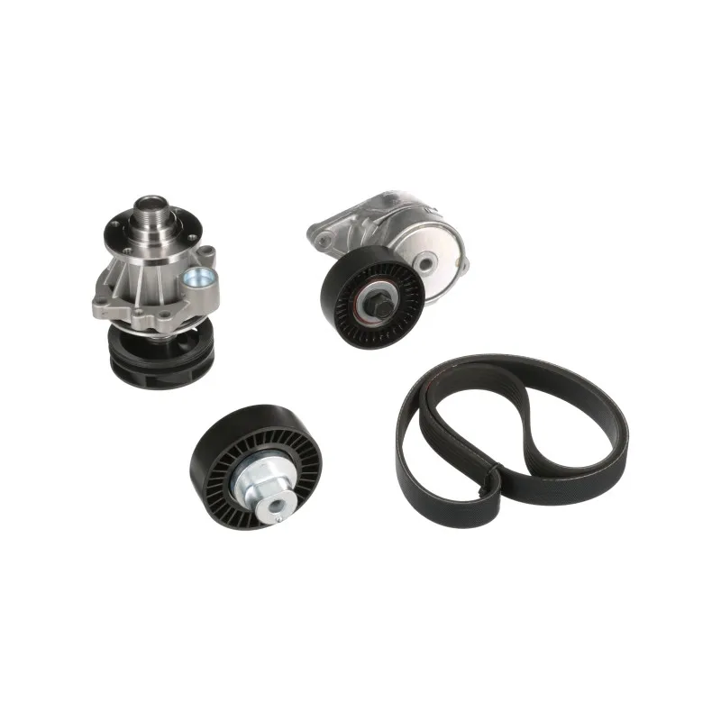 Pompe à eau+Jeu de courroie trapézoïdale à nervures GATES KP16PK1540