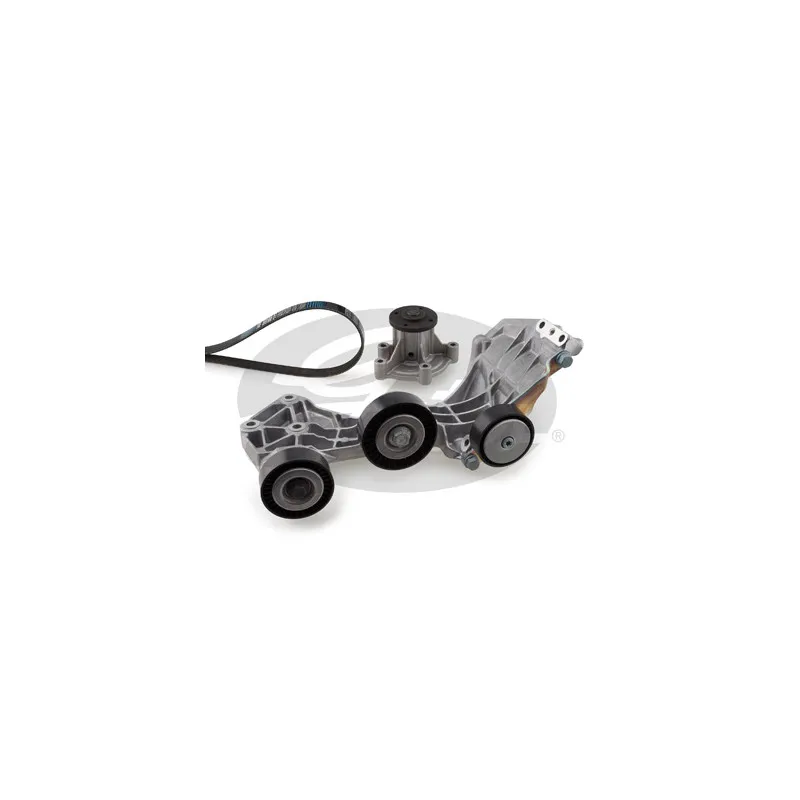 Pompe à eau+Jeu de courroie trapézoïdale à nervures GATES KP35PK1715