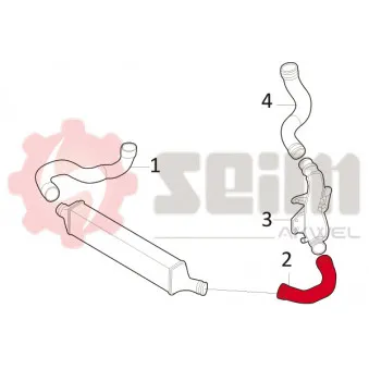 Gaine de suralimentation SEIM 981683