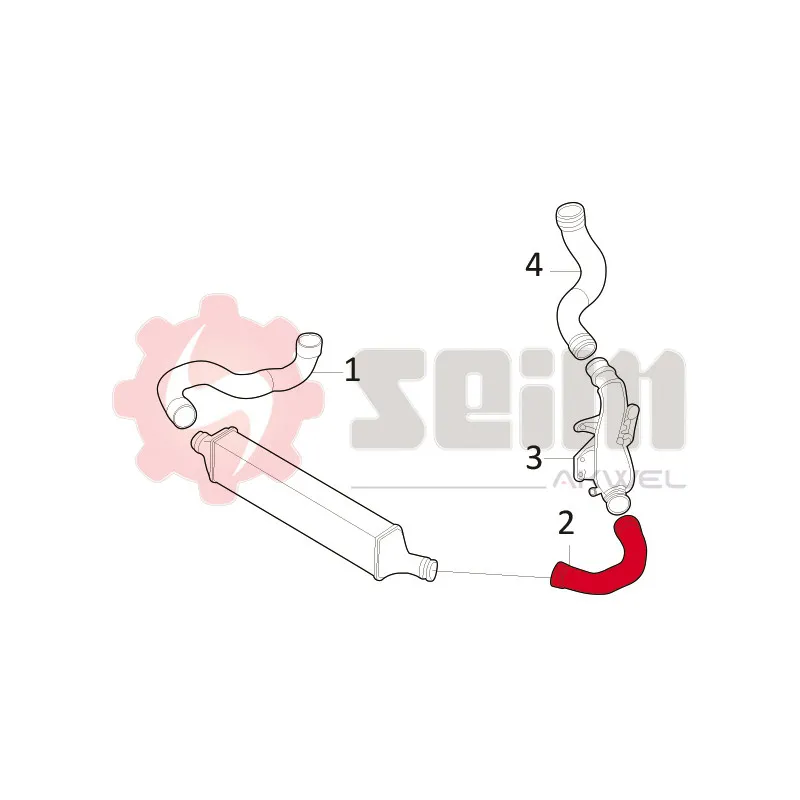 Gaine de suralimentation SEIM 981683
