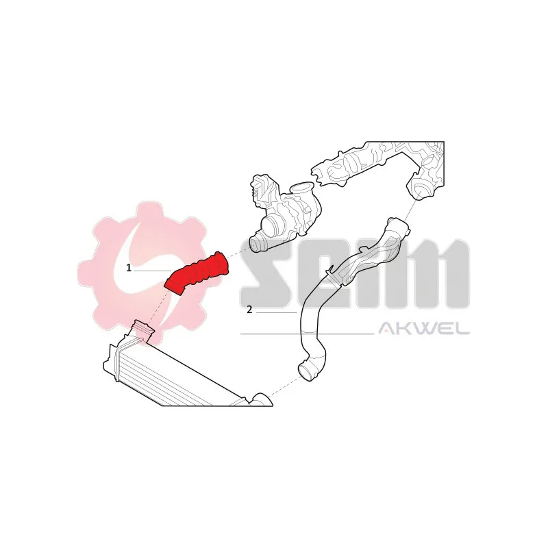Gaine de suralimentation SEIM 981730