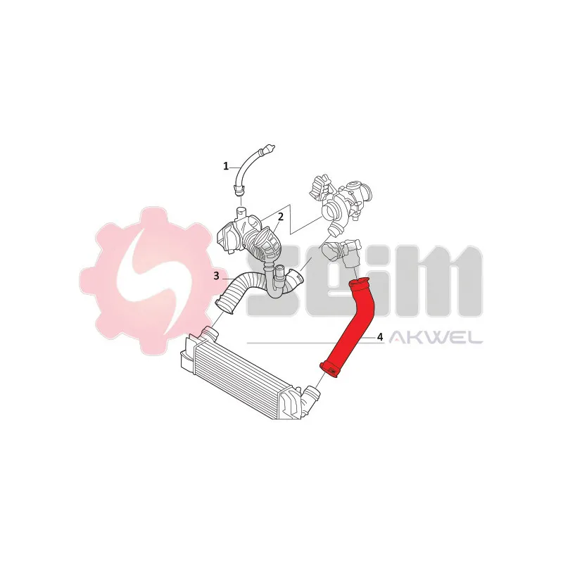 Gaine de suralimentation SEIM 981740