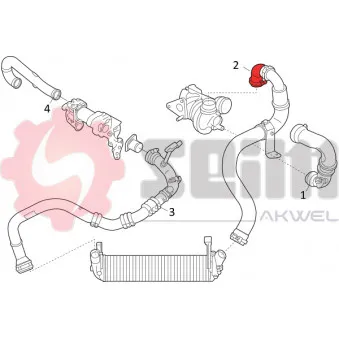 Gaine de suralimentation SEIM 981750