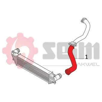 Gaine de suralimentation SEIM 981768