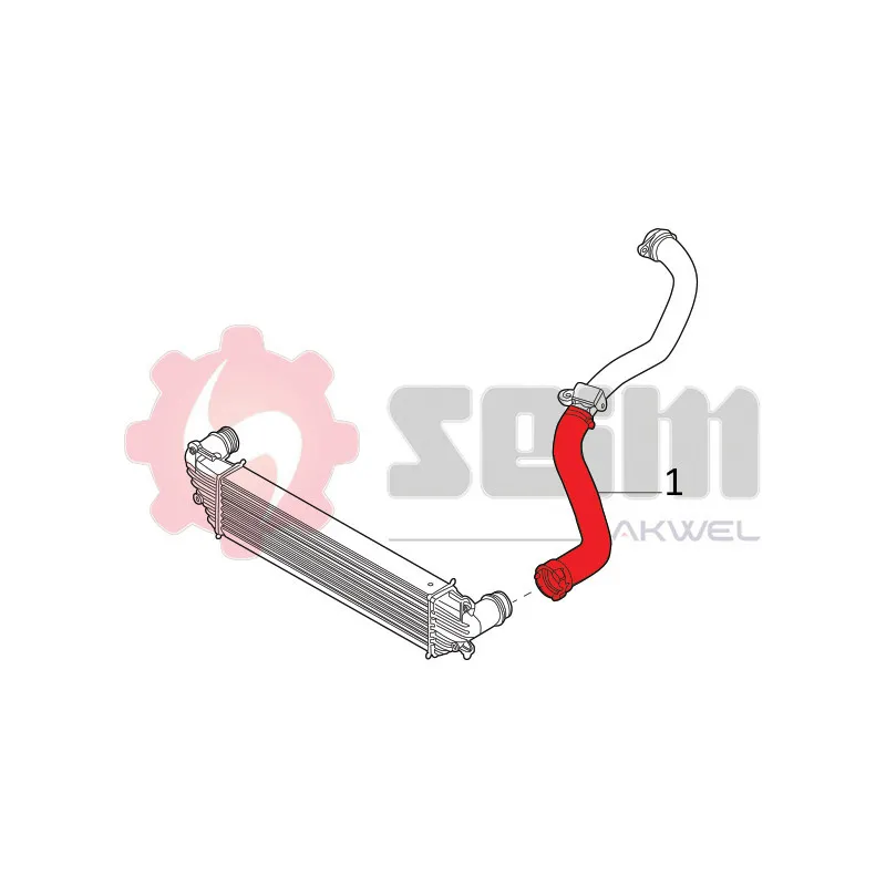 Gaine de suralimentation SEIM 981768