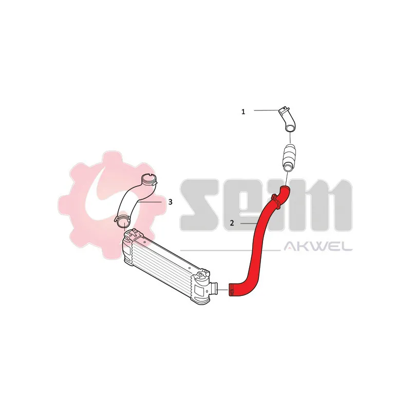 Gaine de suralimentation SEIM 981806