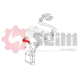Gaine de suralimentation SEIM 981879