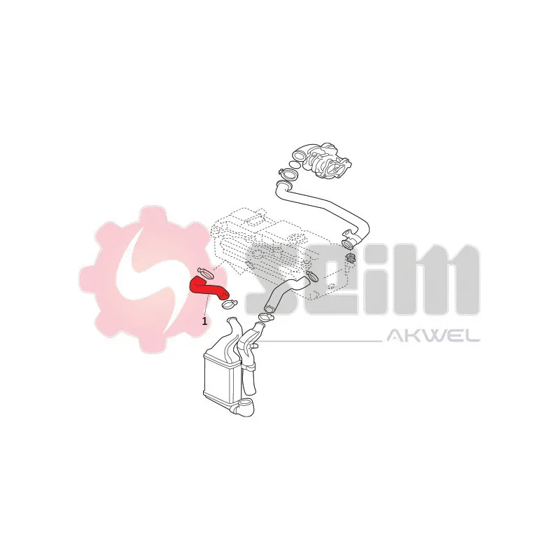 Gaine de suralimentation SEIM 981879