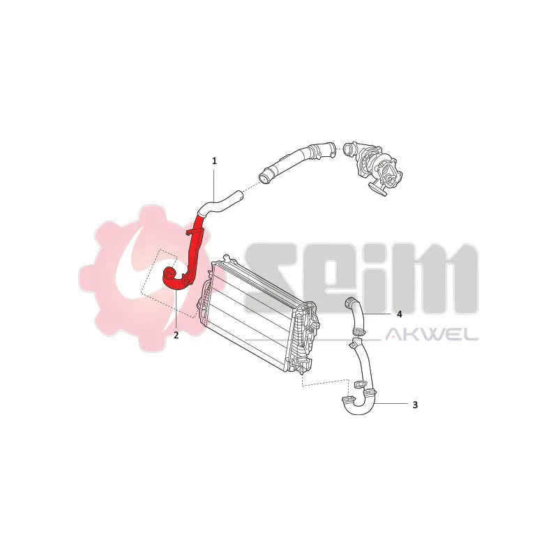 Gaine de suralimentation SEIM 981891