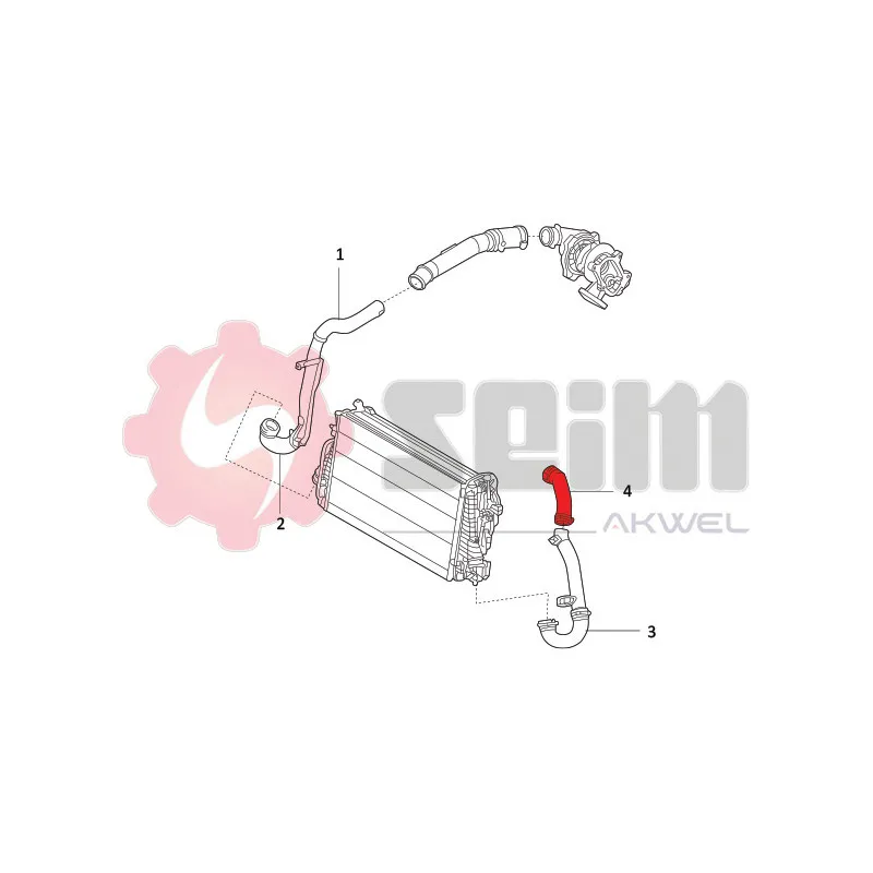 Gaine de suralimentation SEIM 981894