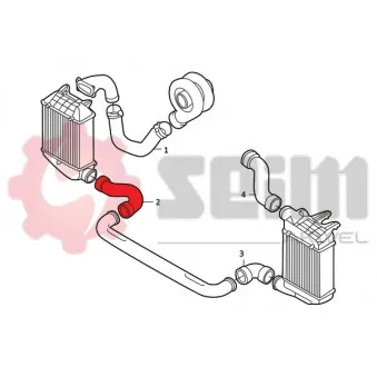 Gaine de suralimentation SEIM