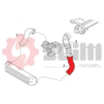 Gaine de suralimentation SEIM