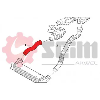 Gaine de suralimentation SEIM