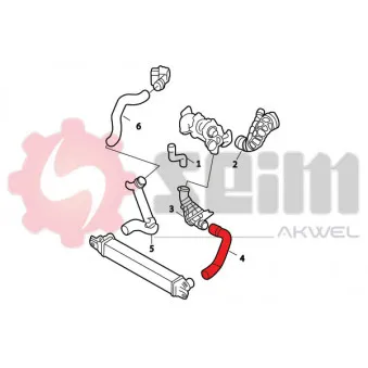Gaine de suralimentation SEIM