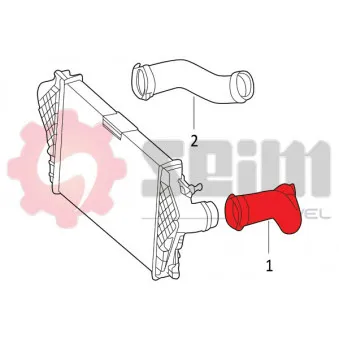 Gaine de suralimentation SEIM