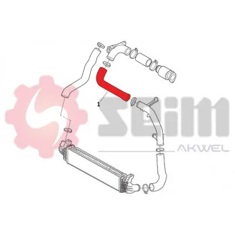 Gaine de suralimentation SEIM 982150