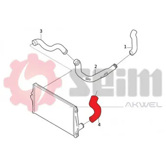 Gaine de suralimentation SEIM