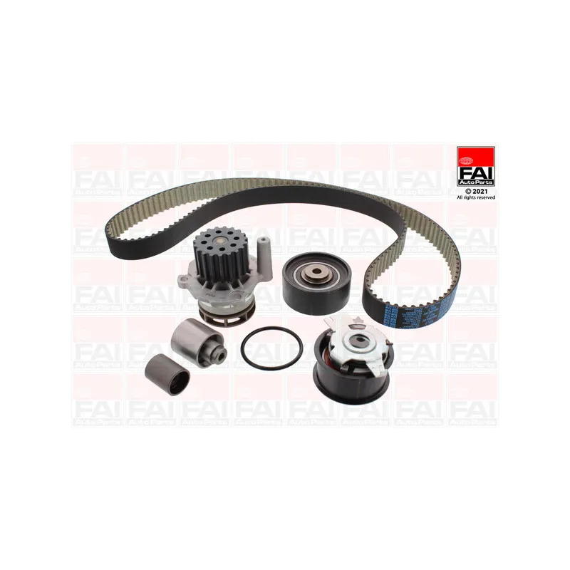 Pompe à eau + kit de courroie de distribution FAI AutoParts TBK486-6307