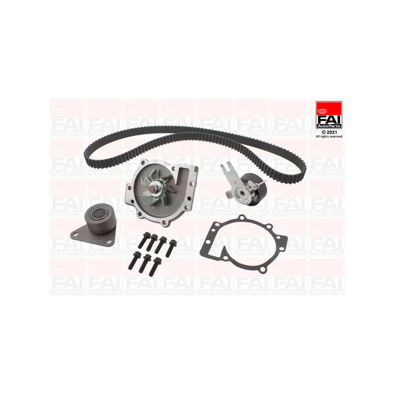 Pompe à eau + kit de courroie de distribution FAI AutoParts TBK521-3090