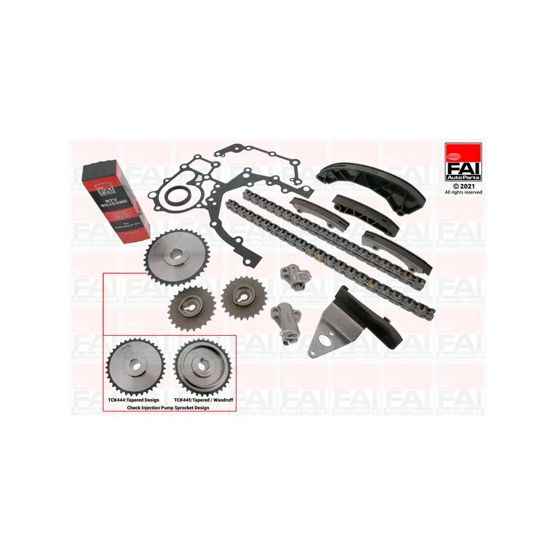 Kit de distribution par chaîne FAI AutoParts TCK444