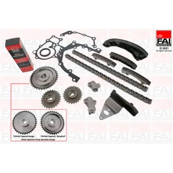 Kit de distribution par chaîne FAI AutoParts TCK445